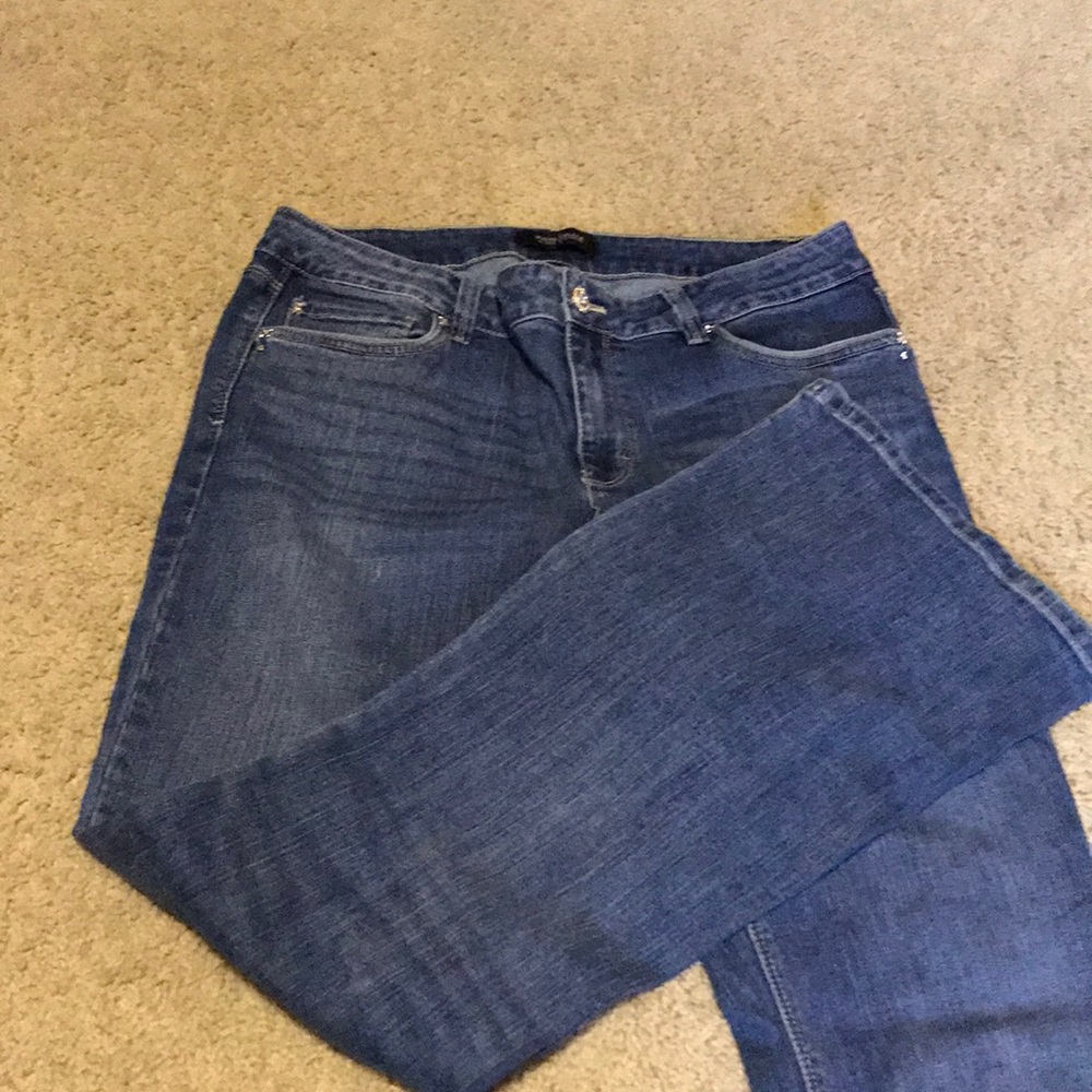 Flare skinny jeans